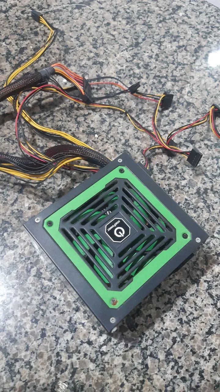 Fonte atx pc mp600w3 600w