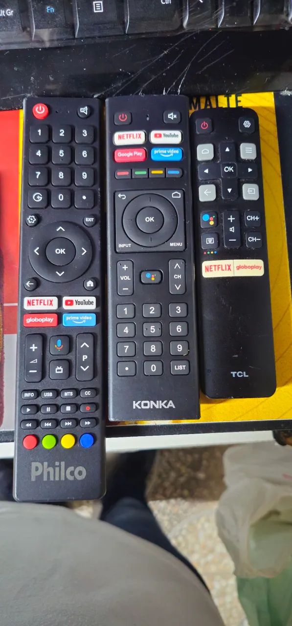 Controle de tv 