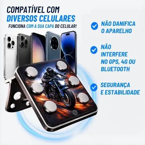 Suporte magnético para celular  - Foto 2