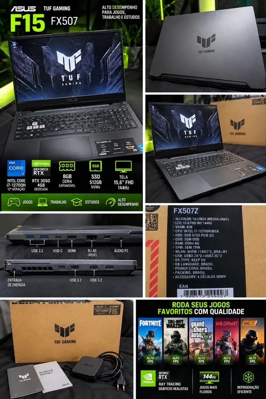 Notebook gamer 