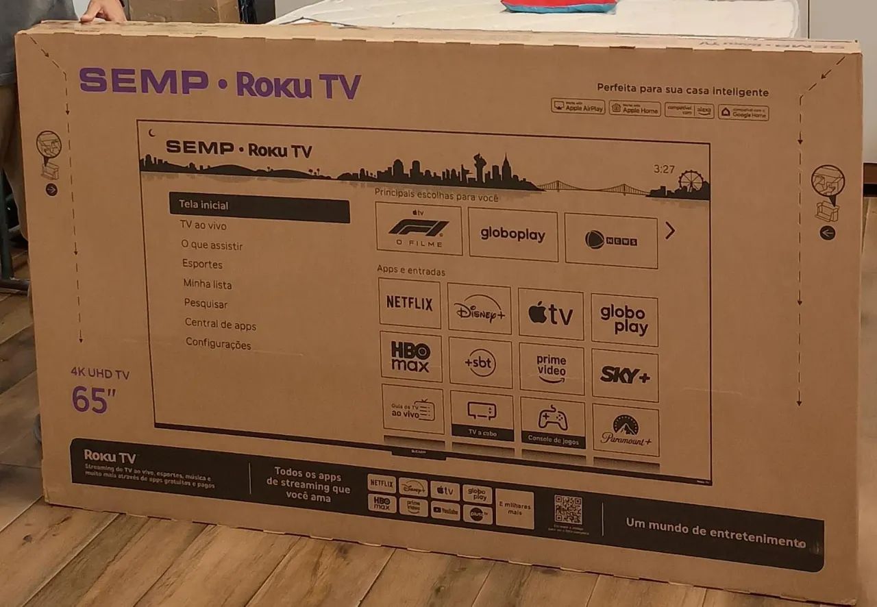 TV Semp Toshiba 4K 65 Polegadas - Foto 2
