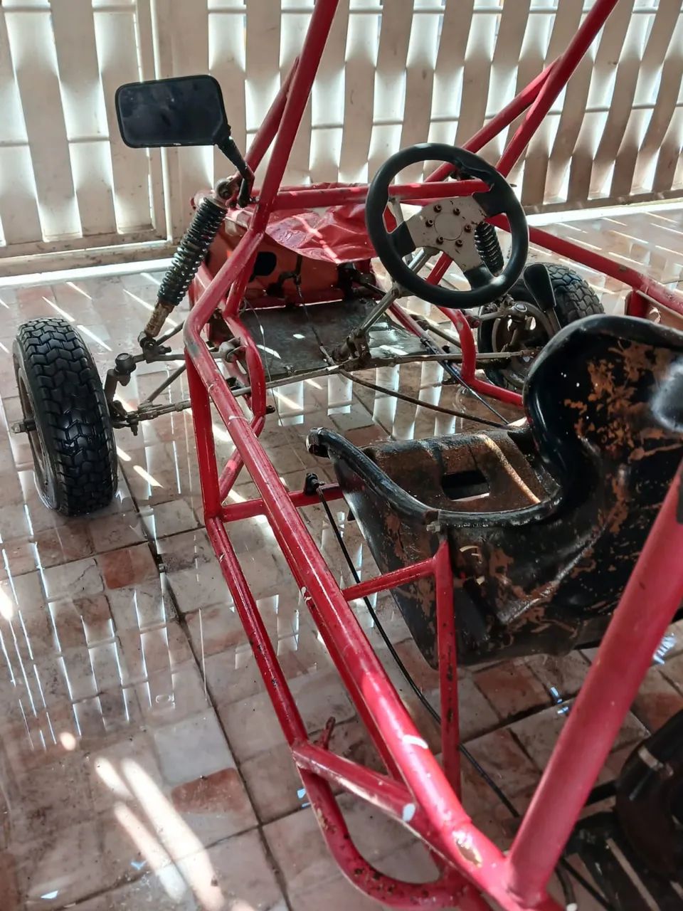 Gaiola trilha motorizada 