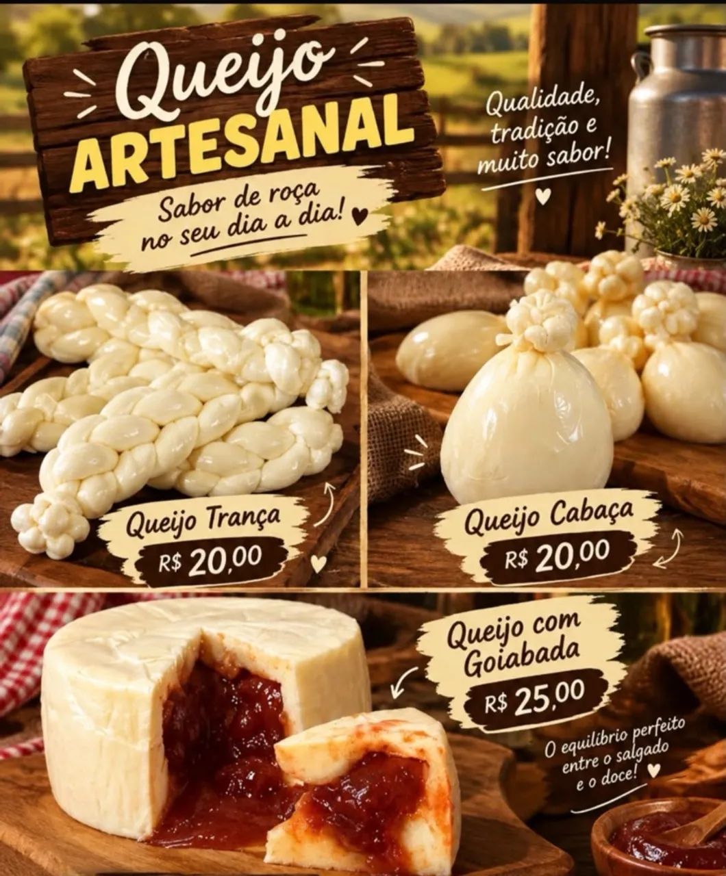 Queijos artesanais  - Foto 2