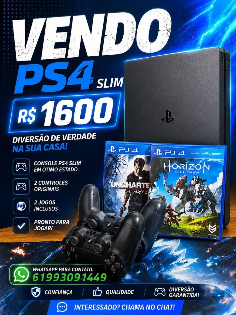 Nintendo Switch PlayStation 4 Slim, PSVR system + games Playstation 4 slim - Jogos de Vídeo Game - Setor Residencial Leste