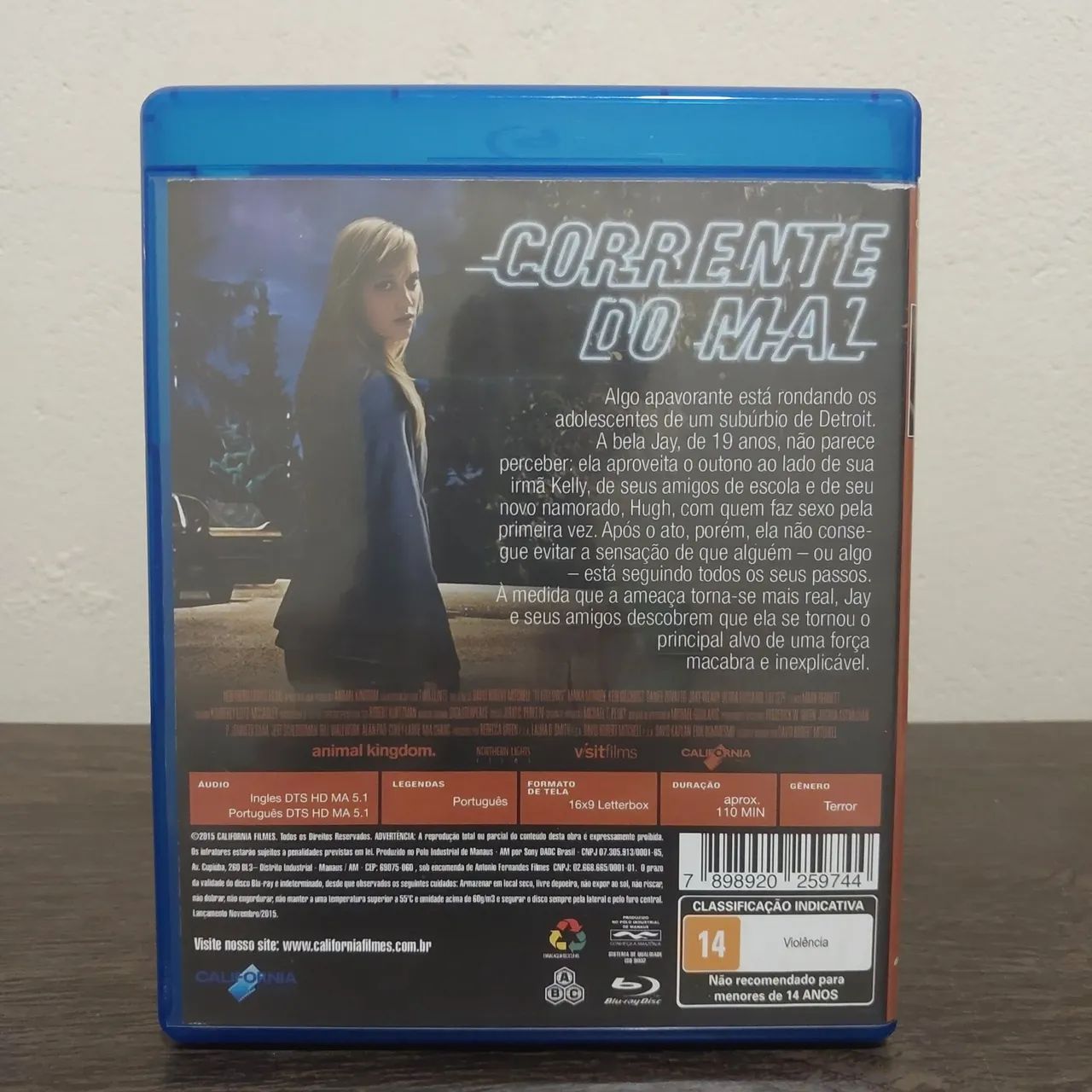 Bluray corrente do mal - Terror - Foto 2