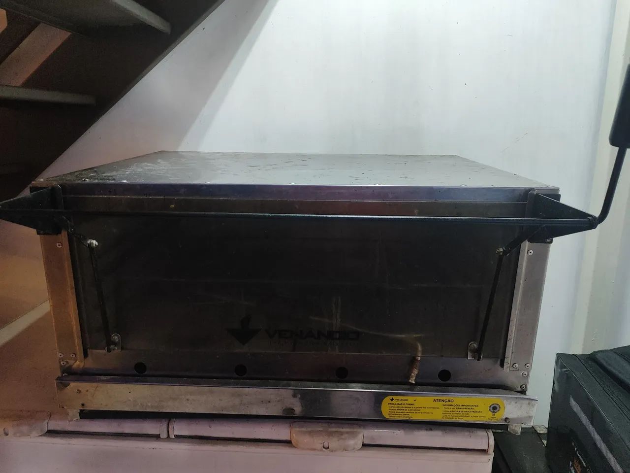 Forno a gás para pizza e esfirras 