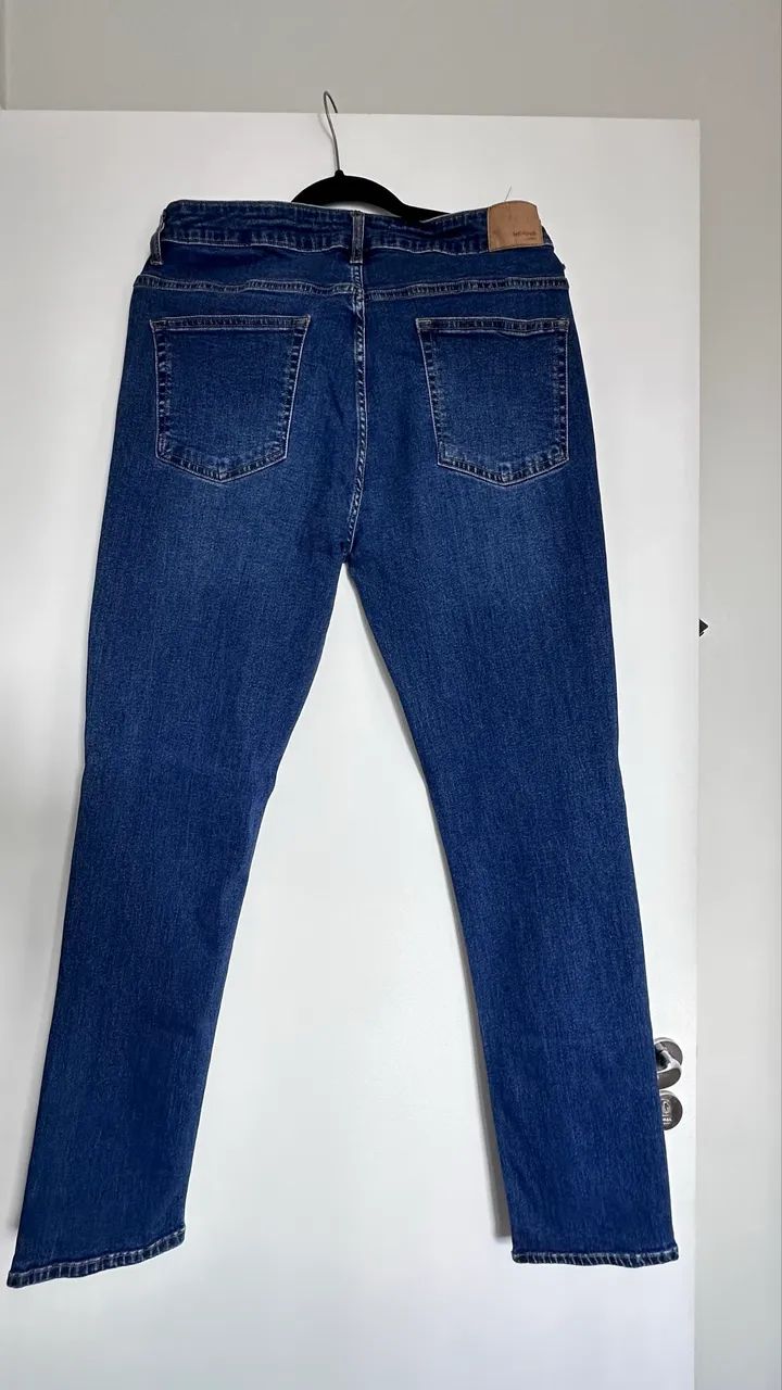 Calça Jeans Hering nº 44 Slim - Foto 4
