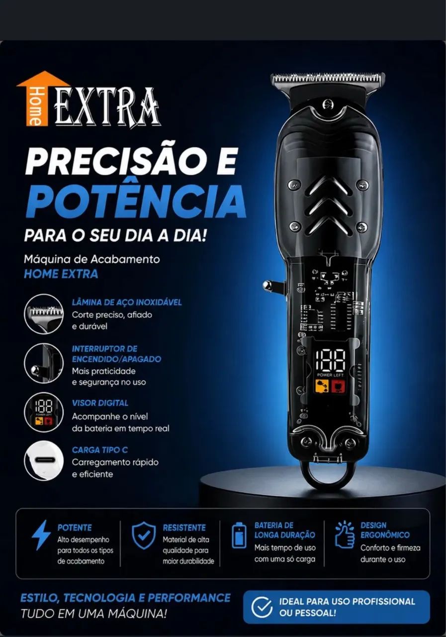 Promoção  Máquina de cortar cabelo  ( novo lacrado ) Disponível 