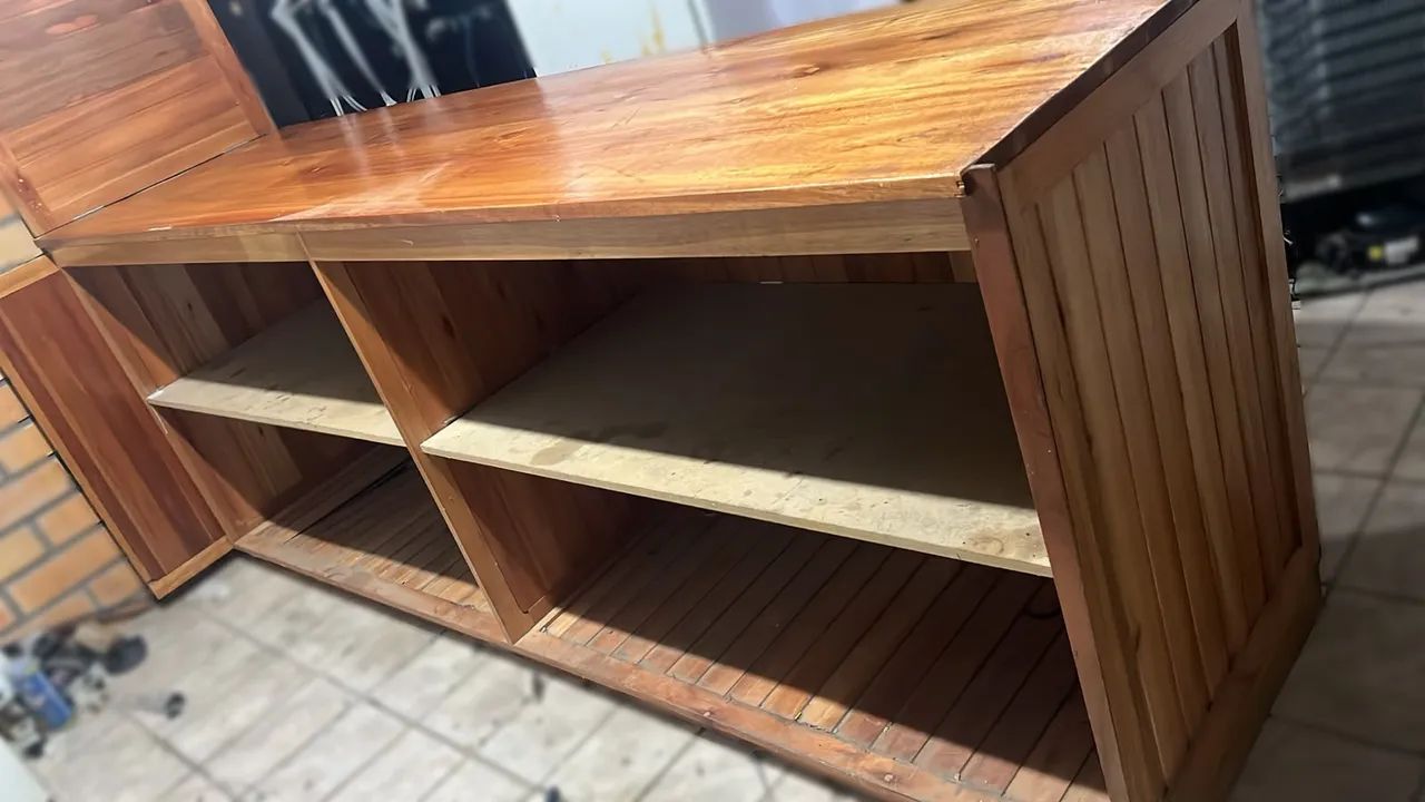 Balcão Comercial de eucalipto   - Foto 2