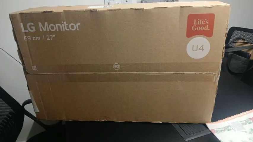 Monitor LG 27 polegadas, 144 HZ , Full HD , IPS, borda fina, NF , novo lacrado na caixa , 