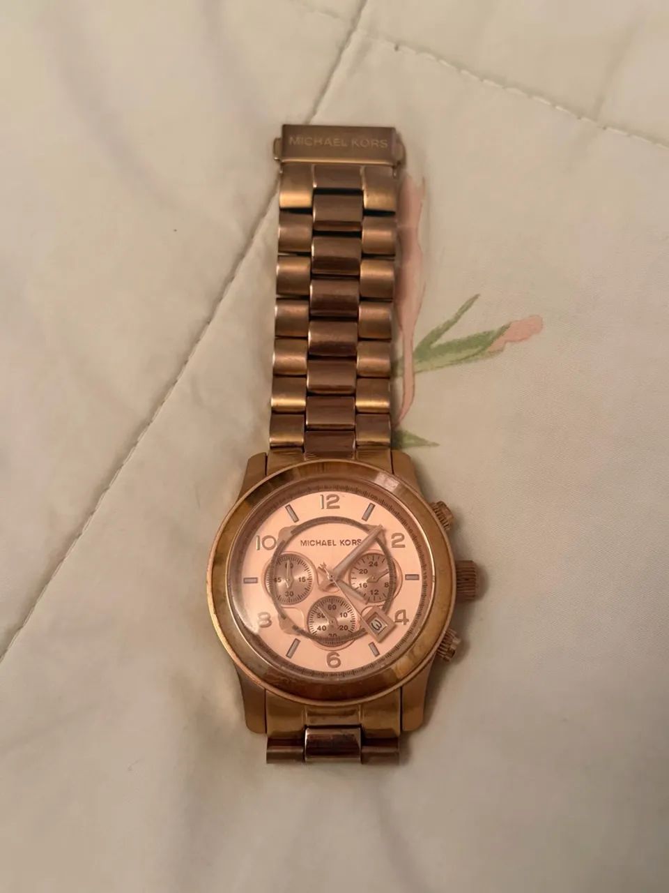 Relógio Original Michael Kors Rosê Modelo MK8096 - Foto 2