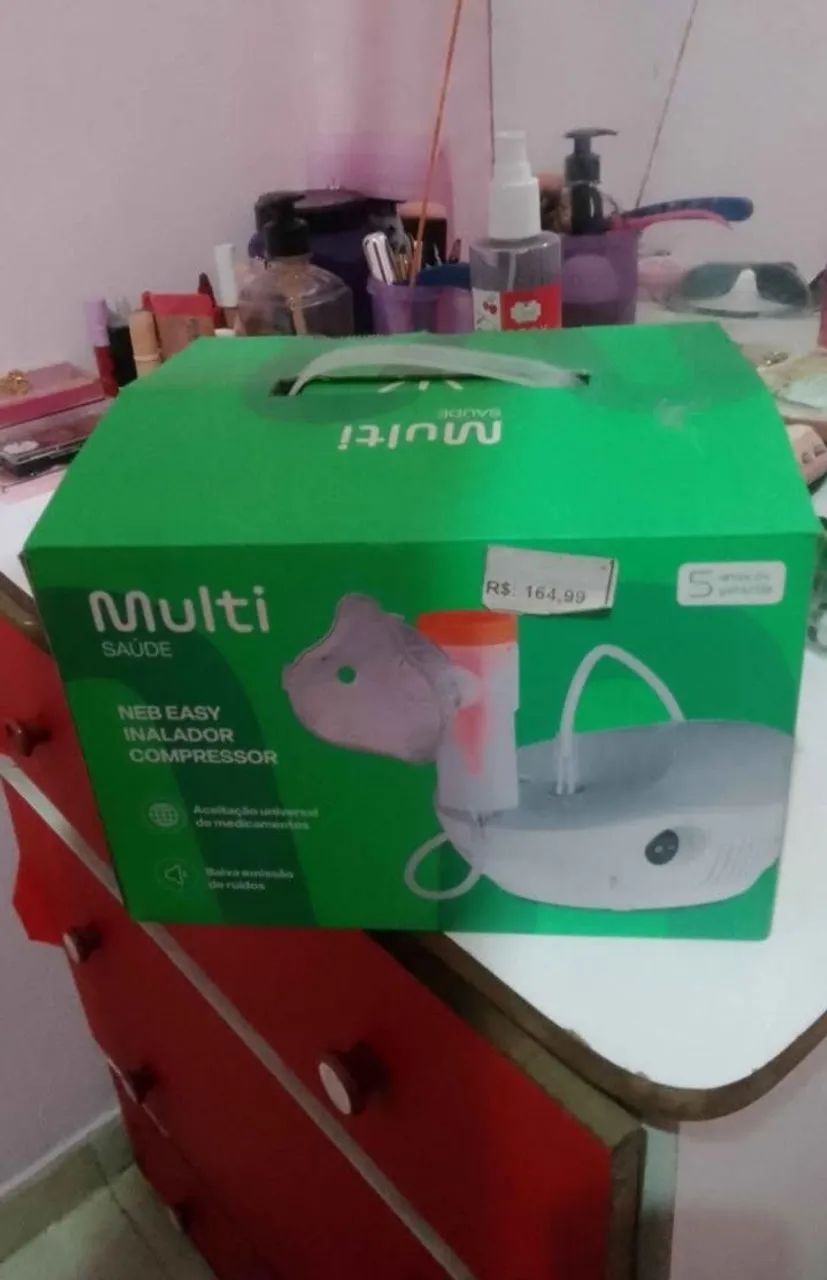 Inalador pra levar logo