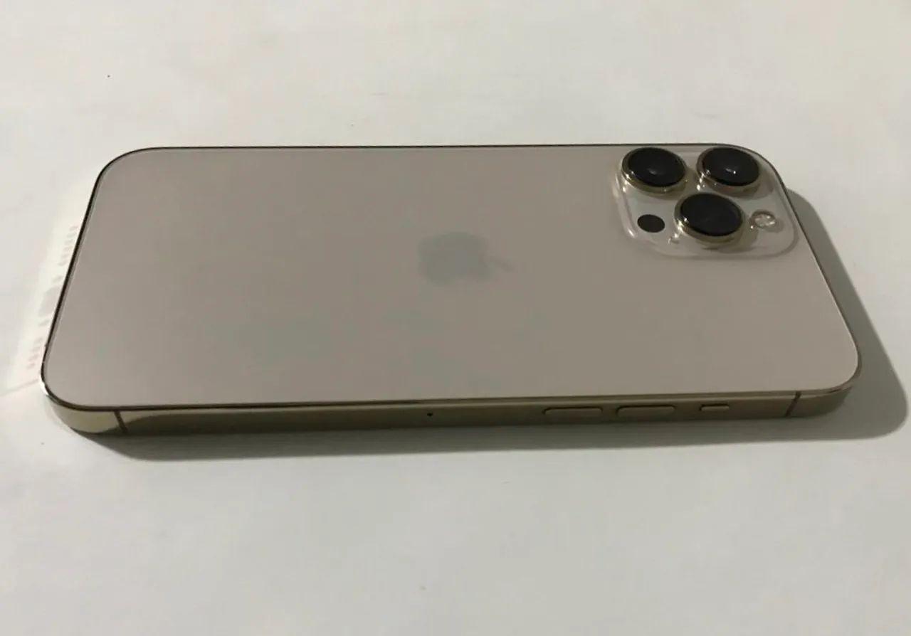iPhone 13 Pro Max 1TB Dourado - Bateria 83% - Celulares e