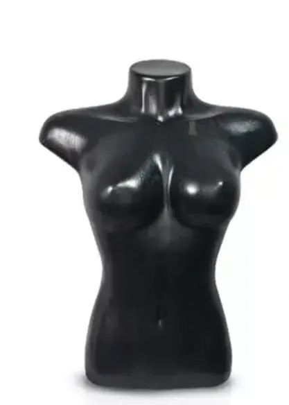 Manequim busto plástico 