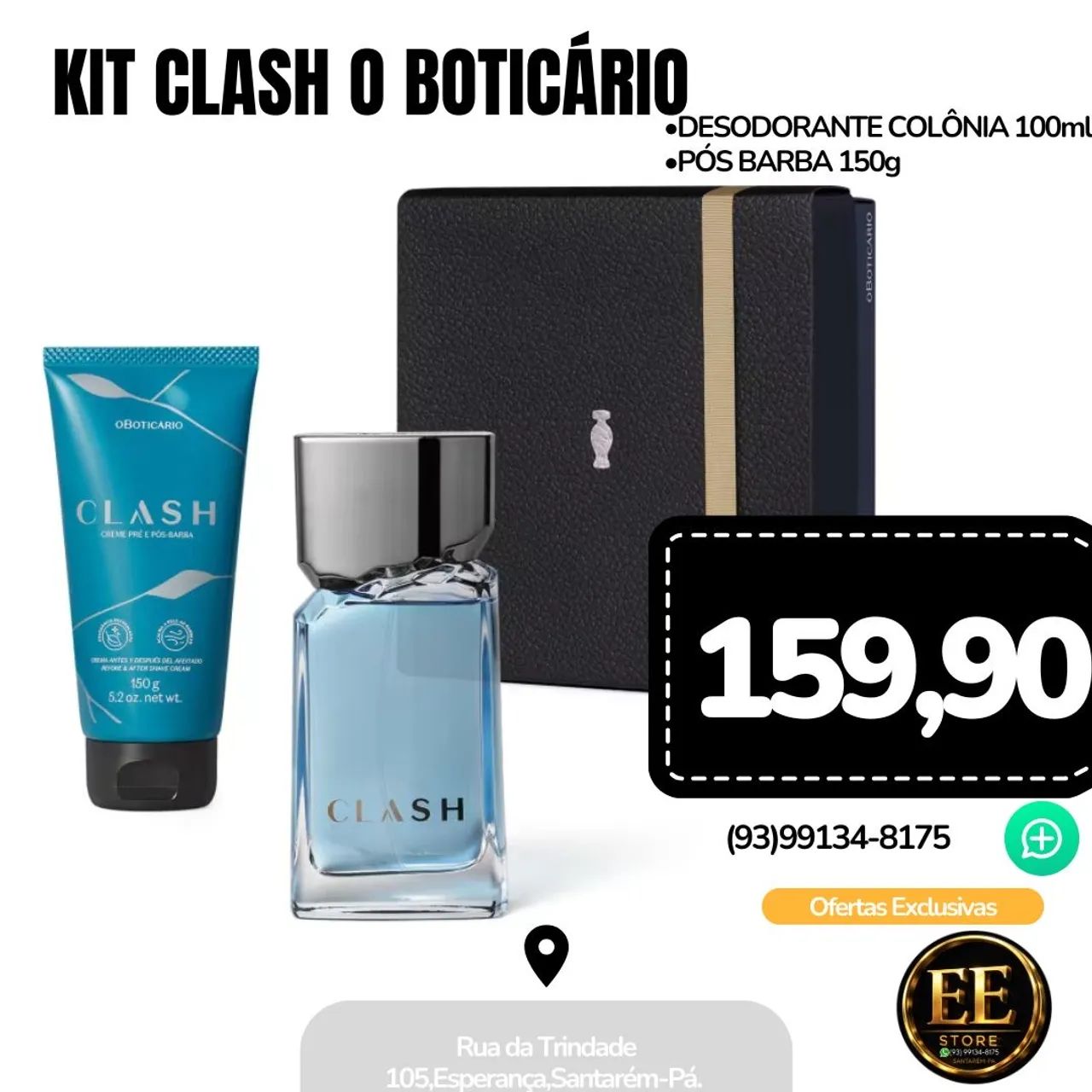 Kit Clash O Boticário 