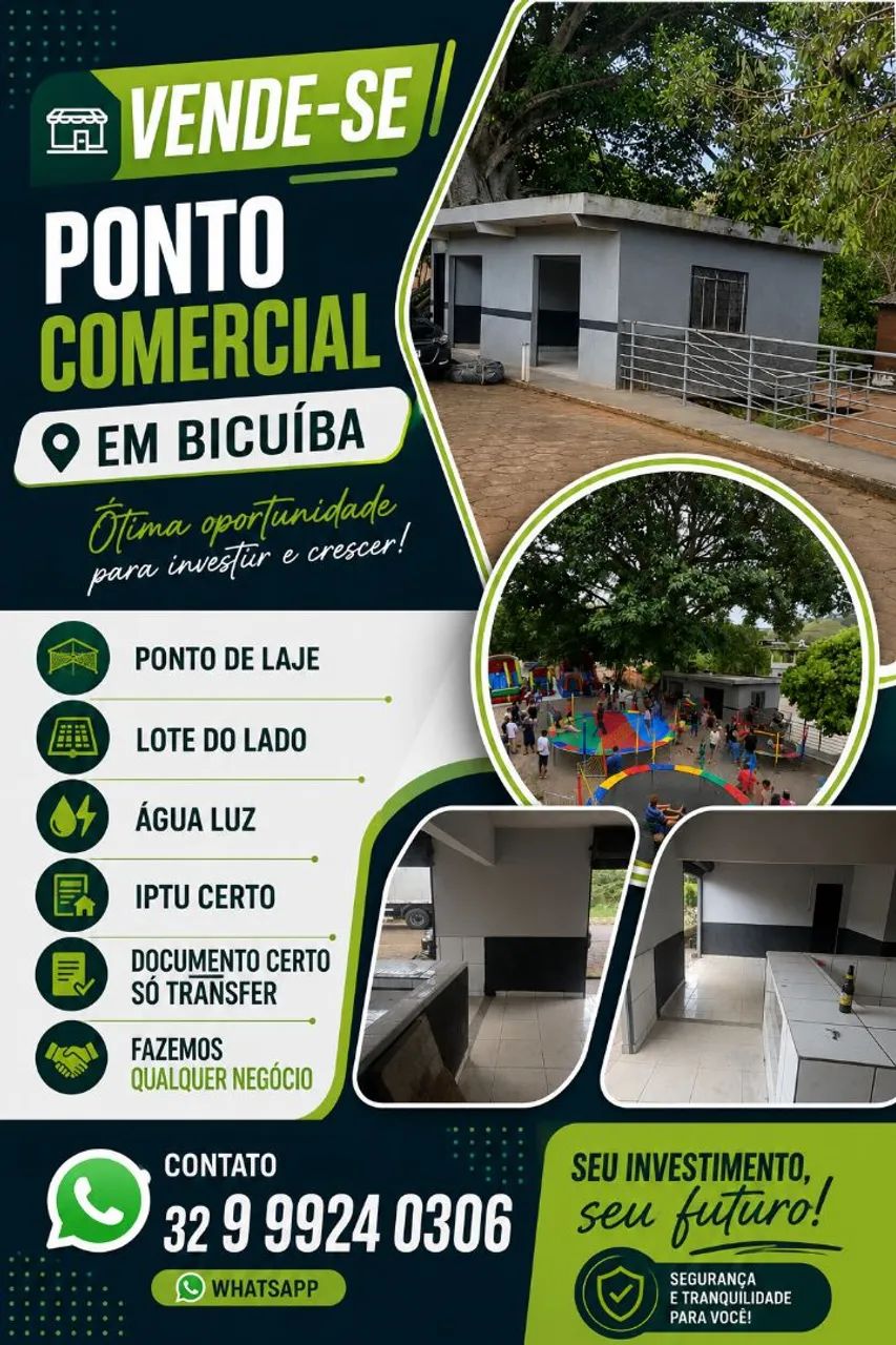 Ponto Comercial em Bicuíba 