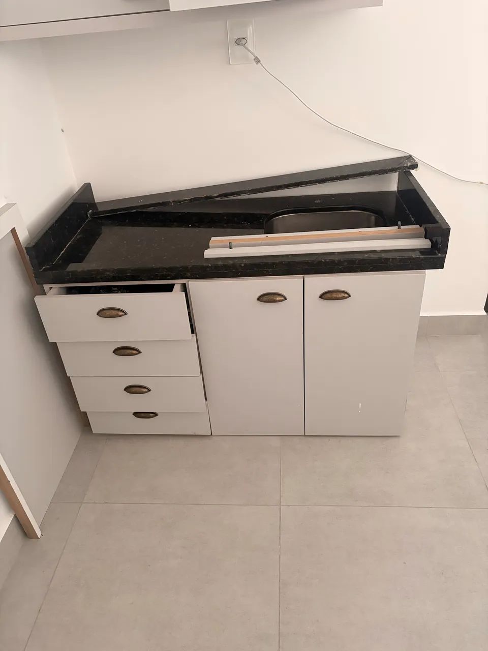 Pia e balcão 