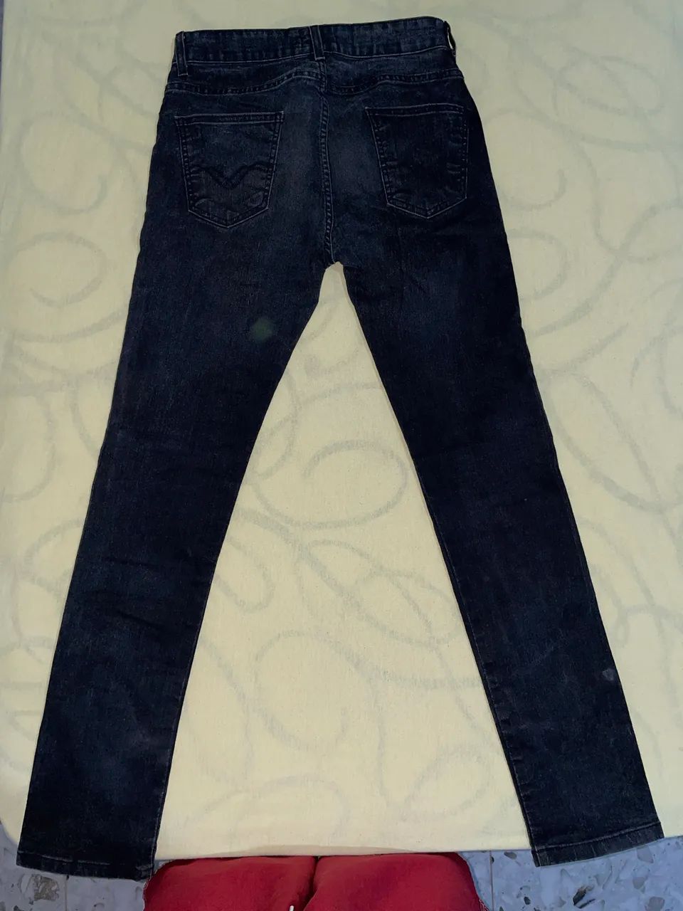 Calça jeans zegna preta - Foto 2