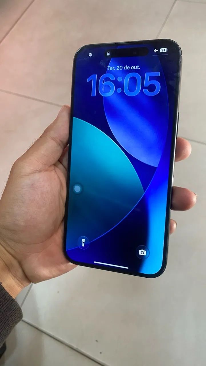 iPhone 15 Pro Max - Com nota  - Foto 3