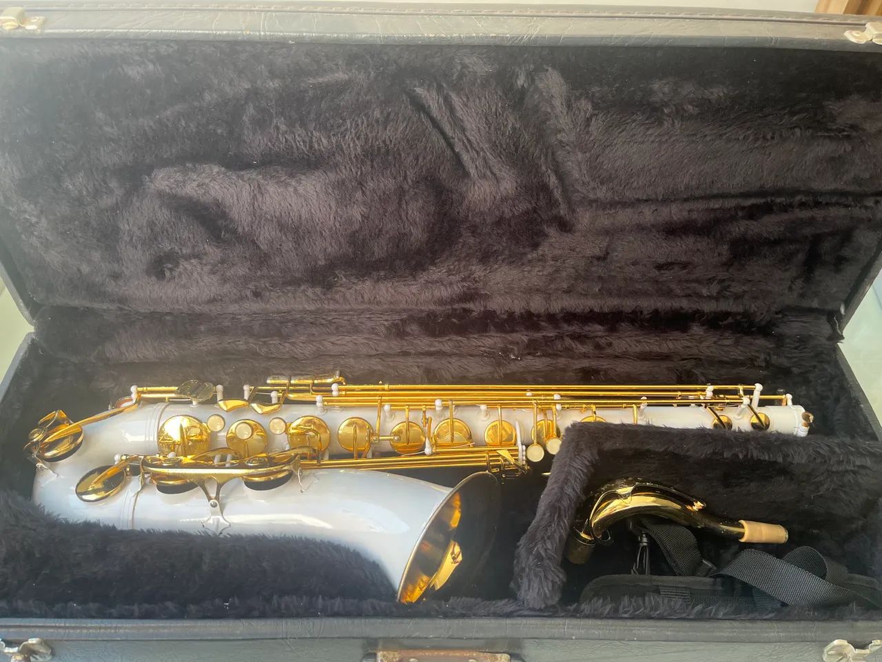 Sax Tenor Weril Mastrer branco original  - Foto 5