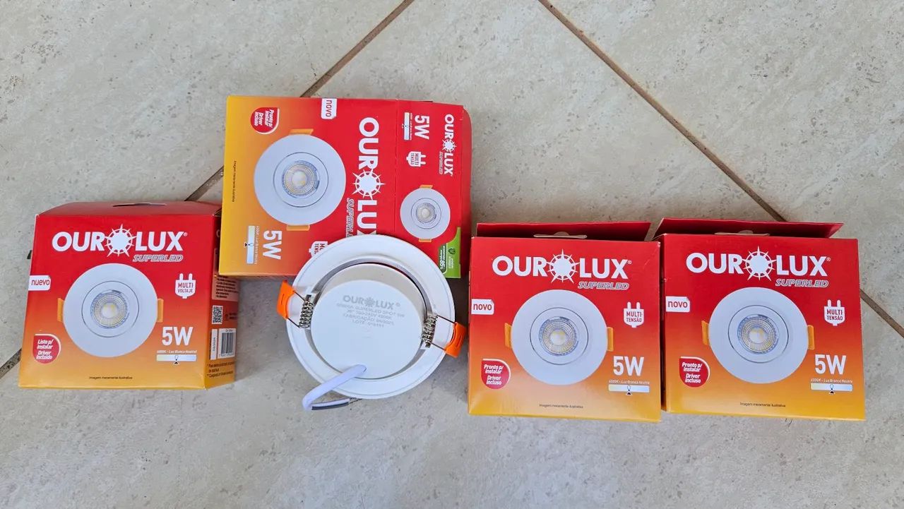 Spot led 5w ourolux - Foto 3