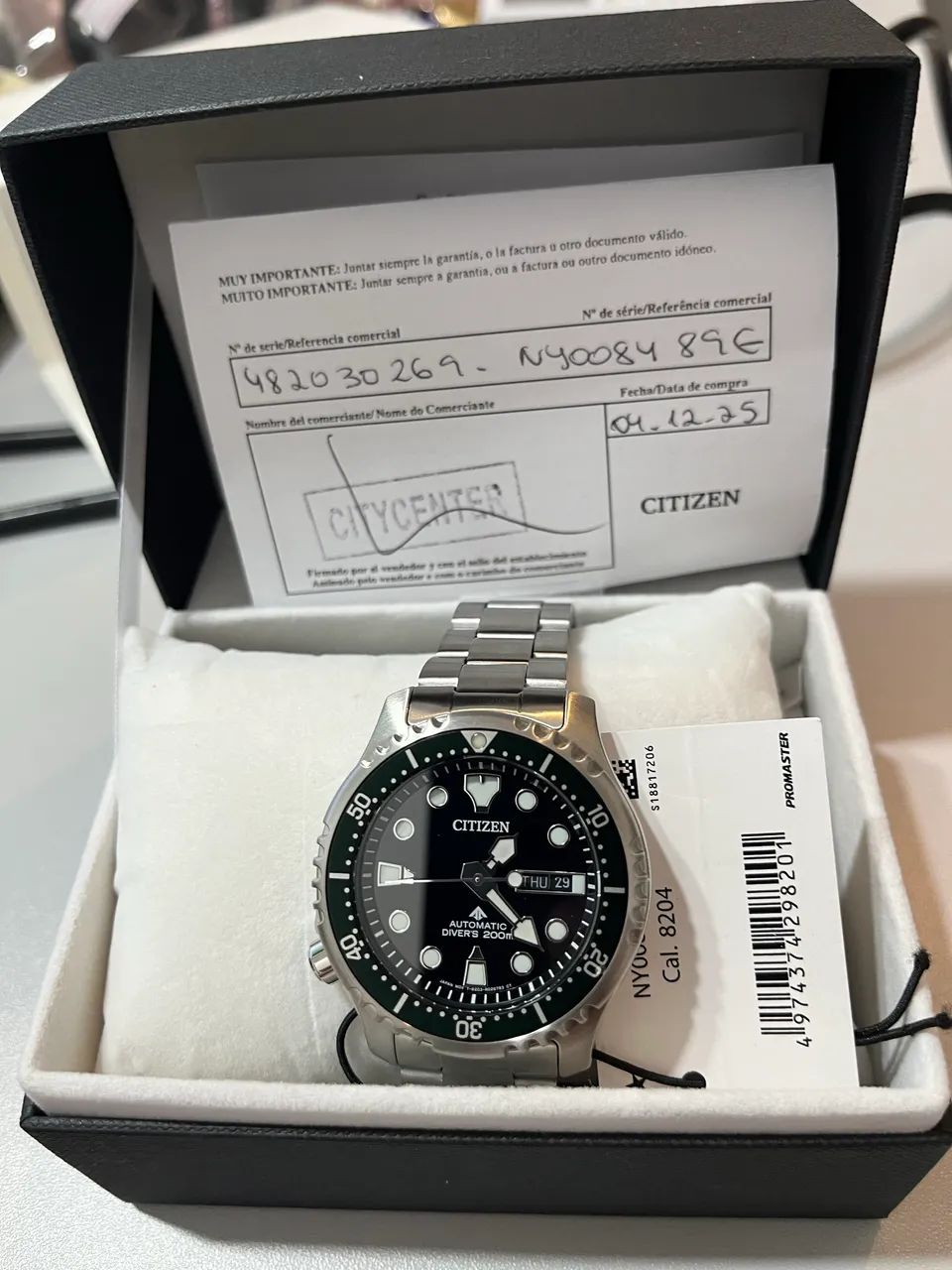 Relógio Citizen Promaster Dive