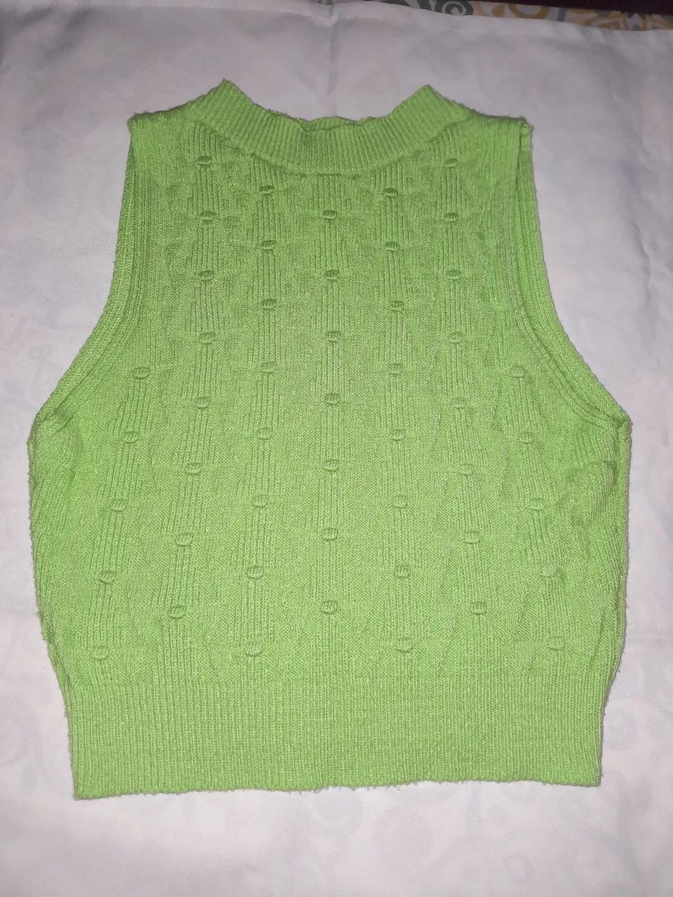 Cropped de tricô  - Foto 3