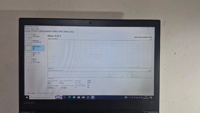 Notebook Lenovo Thinkpad T470 | i5 de 6° Gerações | 8GB | SSD | Office - Foto 5