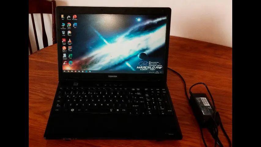 Notebook Toshiba Core i3, 8GB RAM, SSD, com Windows pronto para uso! Marcelo RW Eletro!