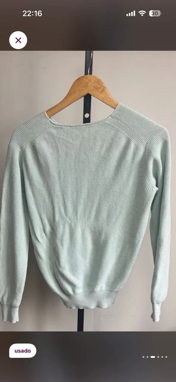 suéter uniqlo cashmere p - Foto 3