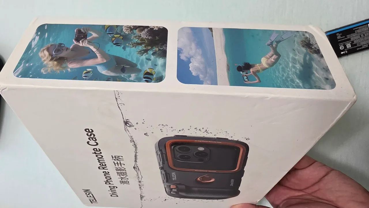 Case a prova d'água compatível com vários celulares - Foto 4