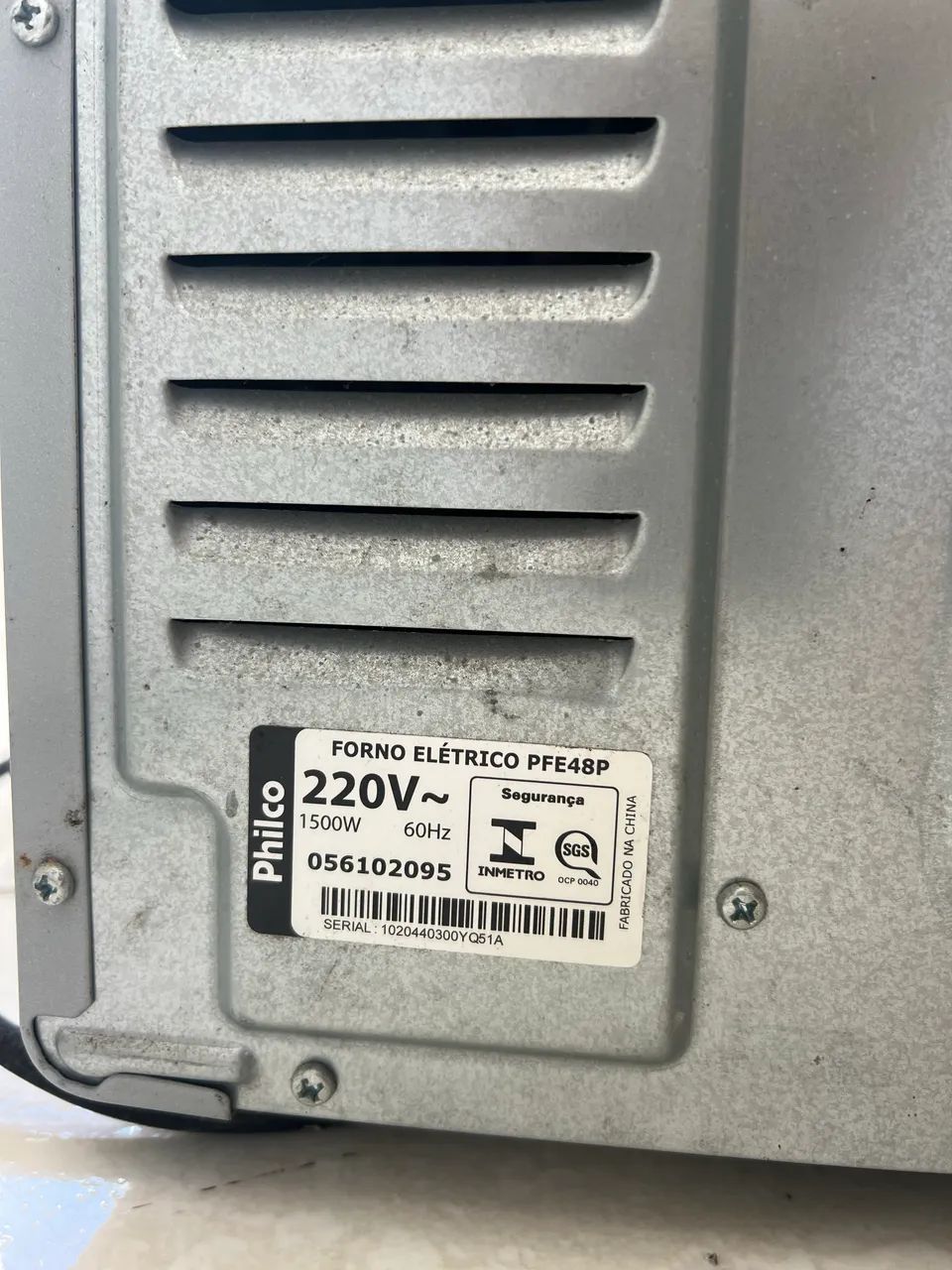 Forno Elétrico Philco 46L 220V Funcionando - Foto 5