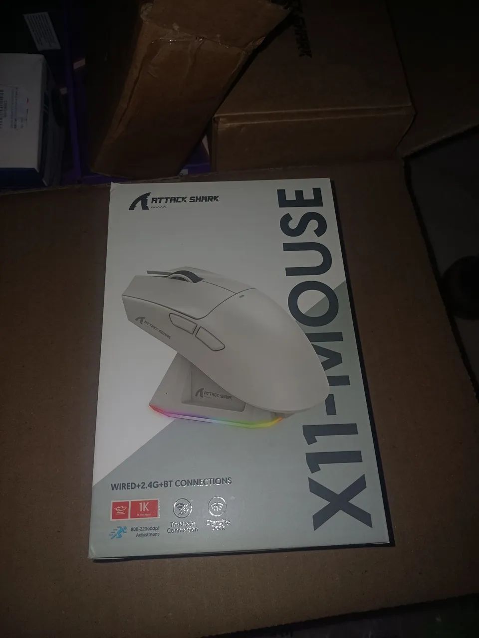 Mouse gamer Attack shark x11 