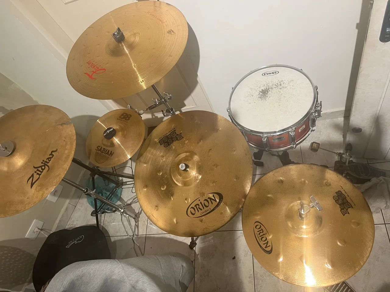 KIT PRATOS DE BATERIA - Foto 5
