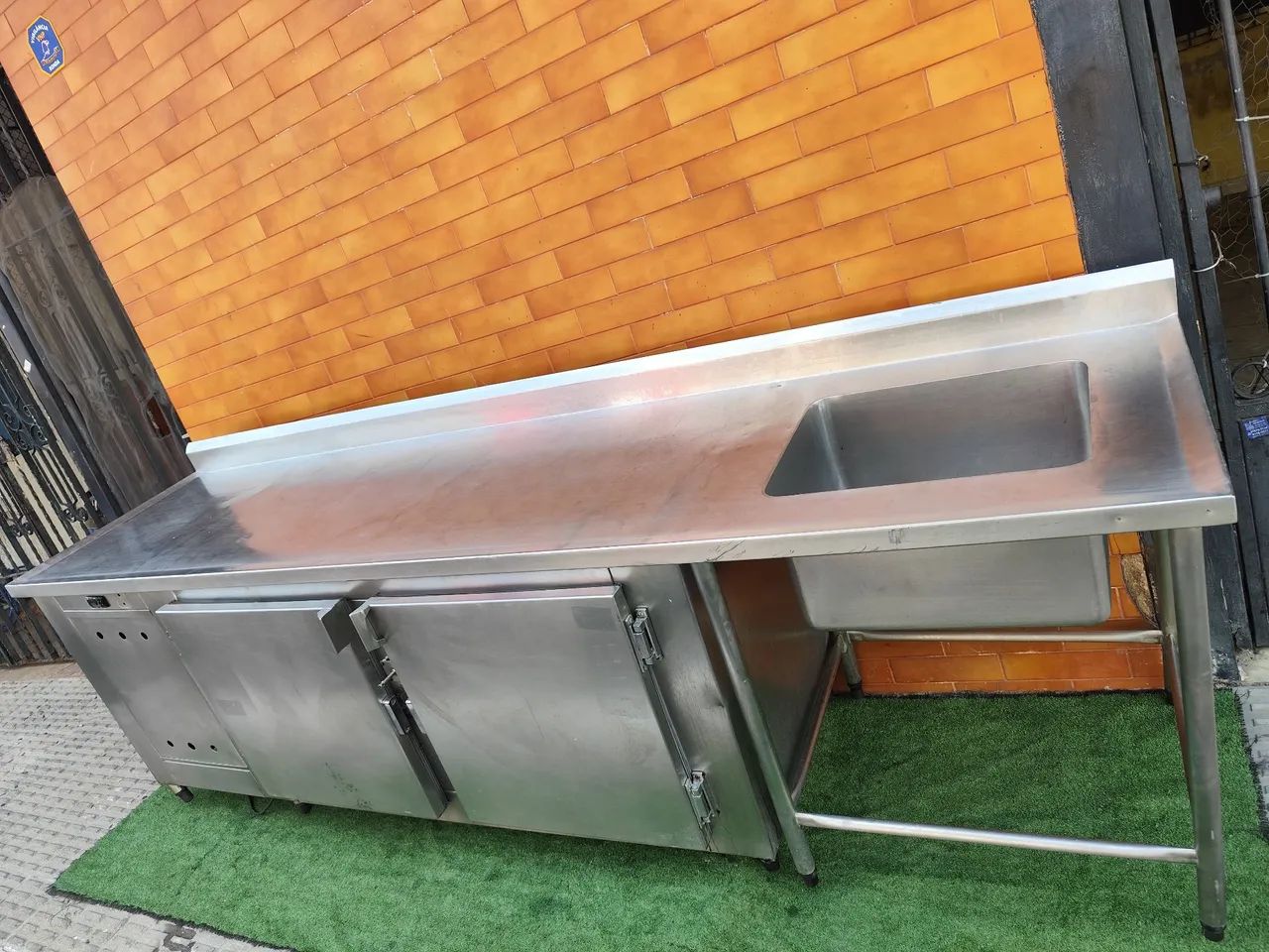 Blacao refrigerado pia inox 304  - Foto 3