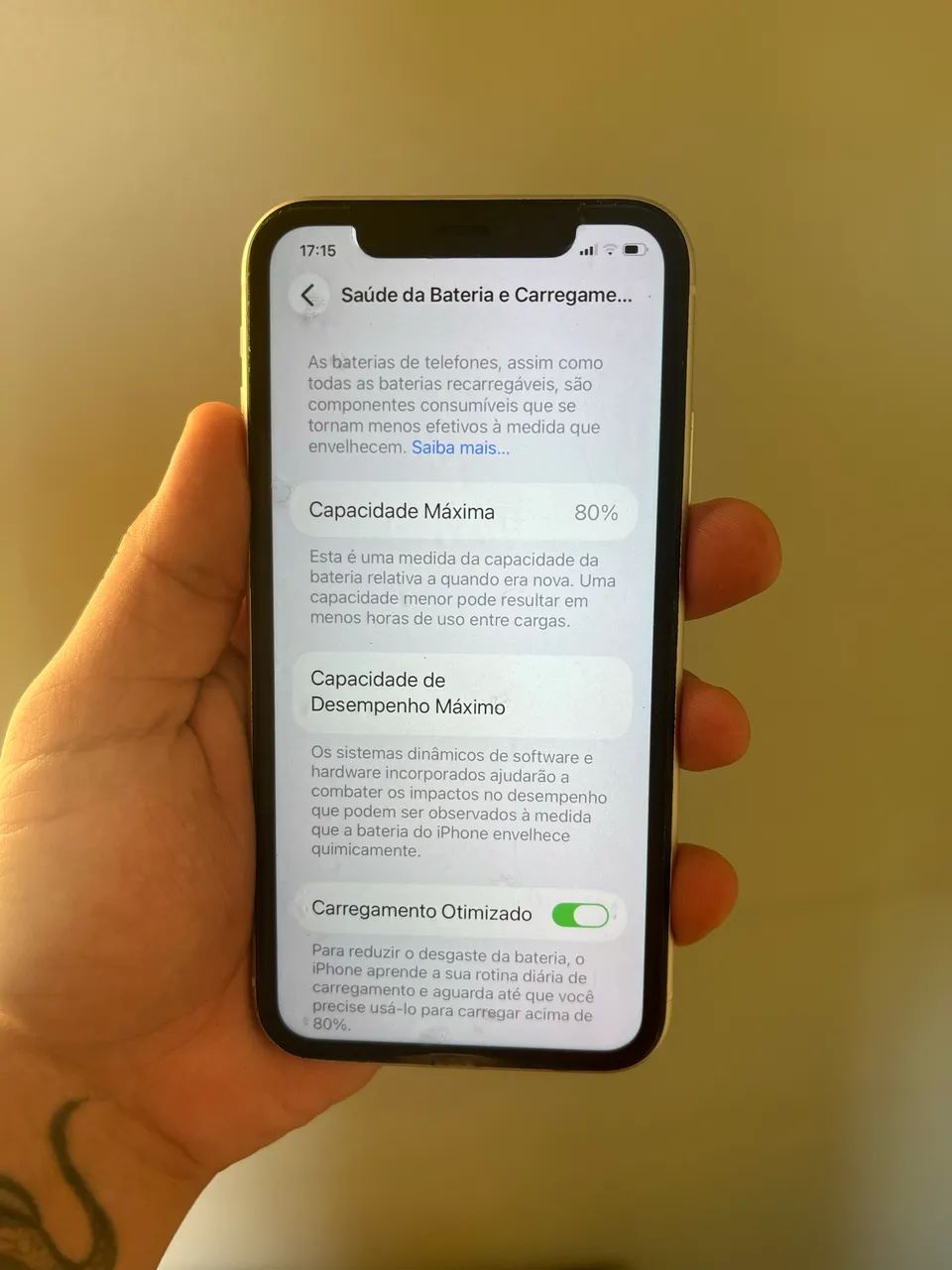 iPhone 11 - Branco - 128gb Excelente estado  - Foto 4