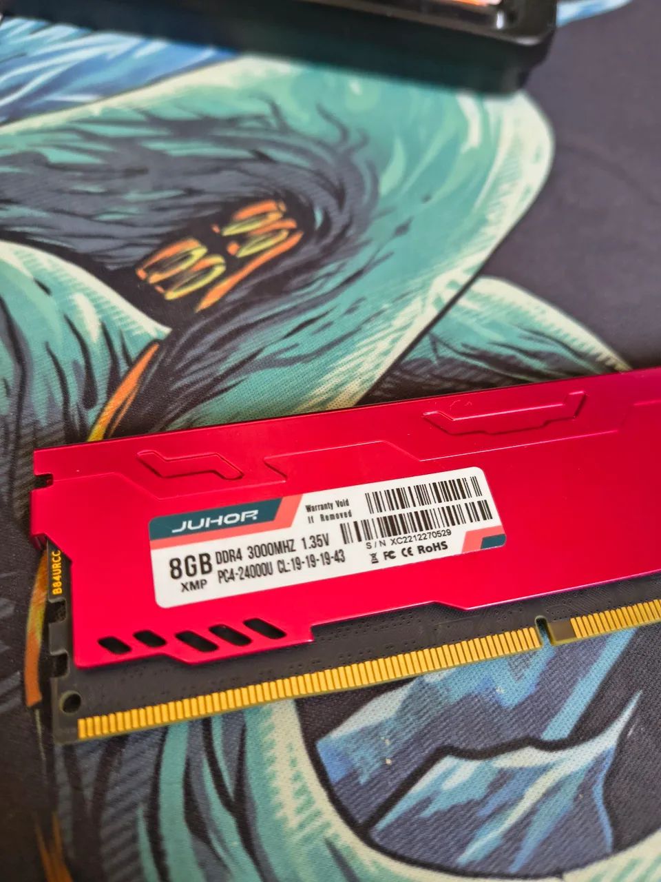 Memória Ram Juhor 8Gb 3000Mhz