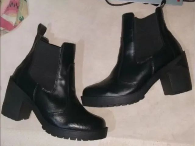 Bota Coturno Preto 36