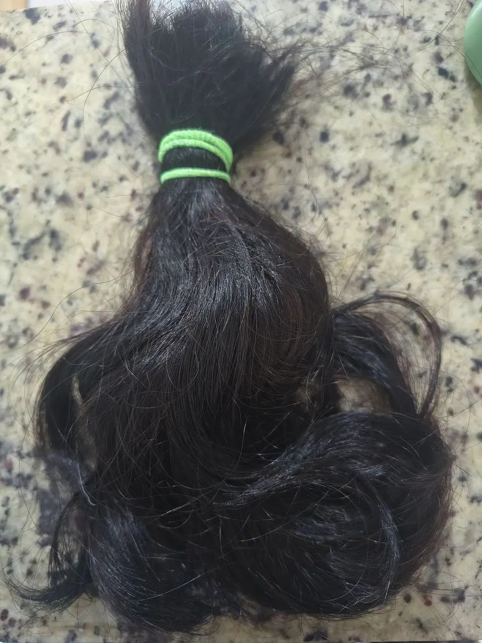 Cabelo humano 40cm 150g - Foto 2