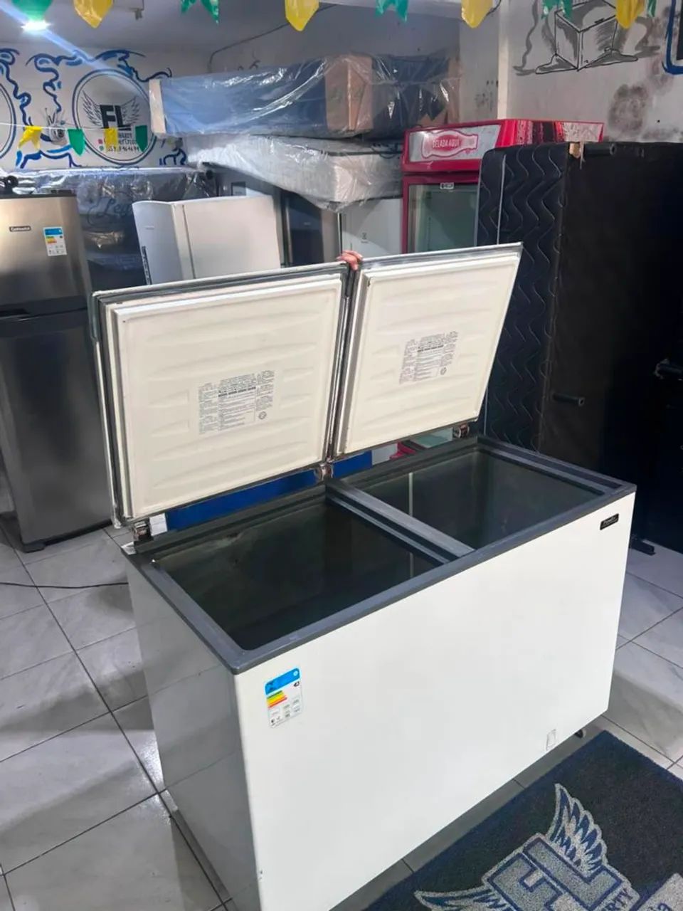 FREEZER HORIZONTAL ESMALTEC 500 LITROS  - Foto 3