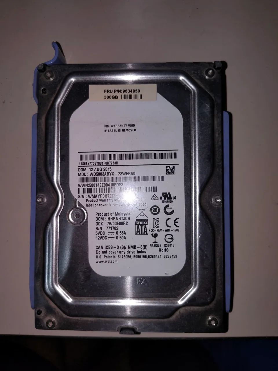 HD 500GB (50$)