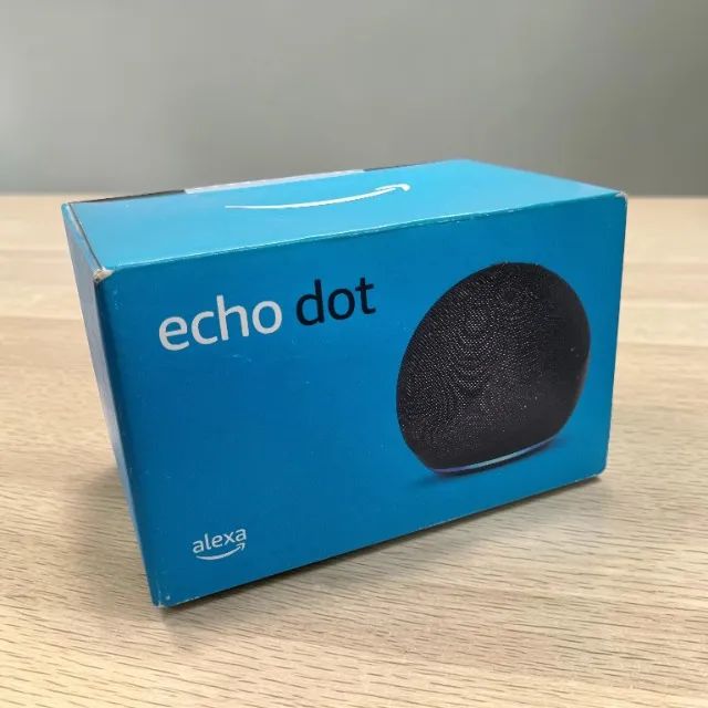 Amazon Echo Dot Novo na Caixa