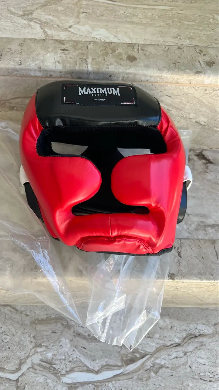CAPACETE MUAY THAI - PROTETOR DE CABEÇA 