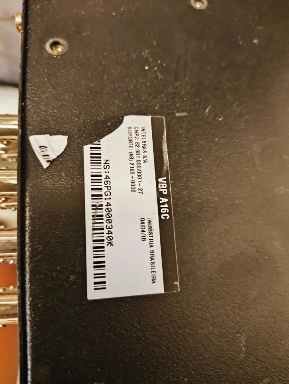 POWER BALUN INTELBRAS DE 16 CANAIS VBP A16C - Foto 3