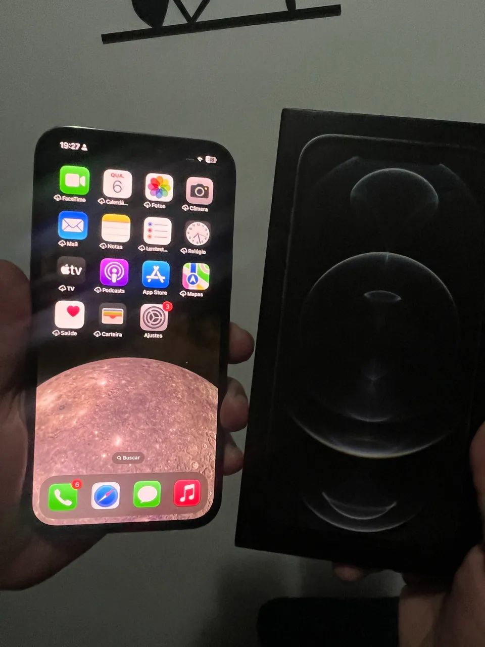 IPHONE 12 PRO MAX 128G (TROCAS COM VOLTA$)