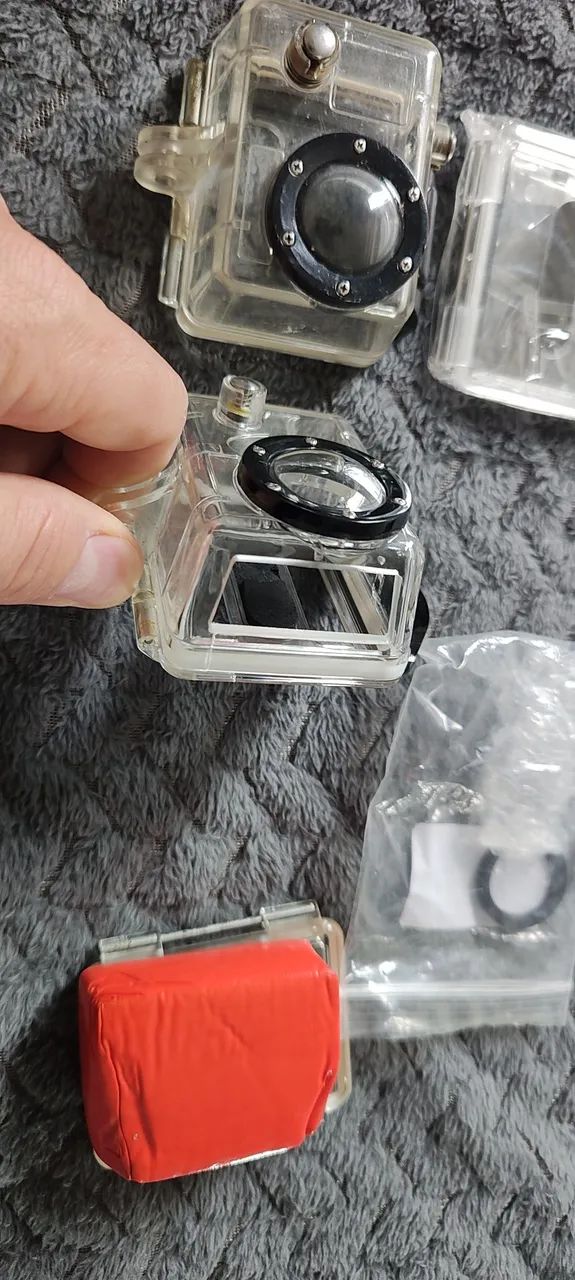 Case de Gopro hero 2 e cabos 