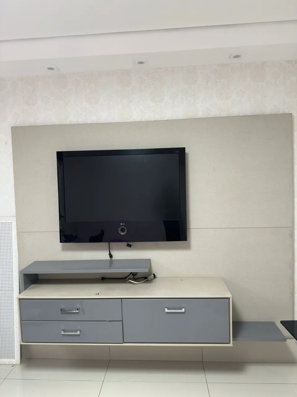 Painel para tv com gavetas e gabinete com muita qualidade  - Foto 2