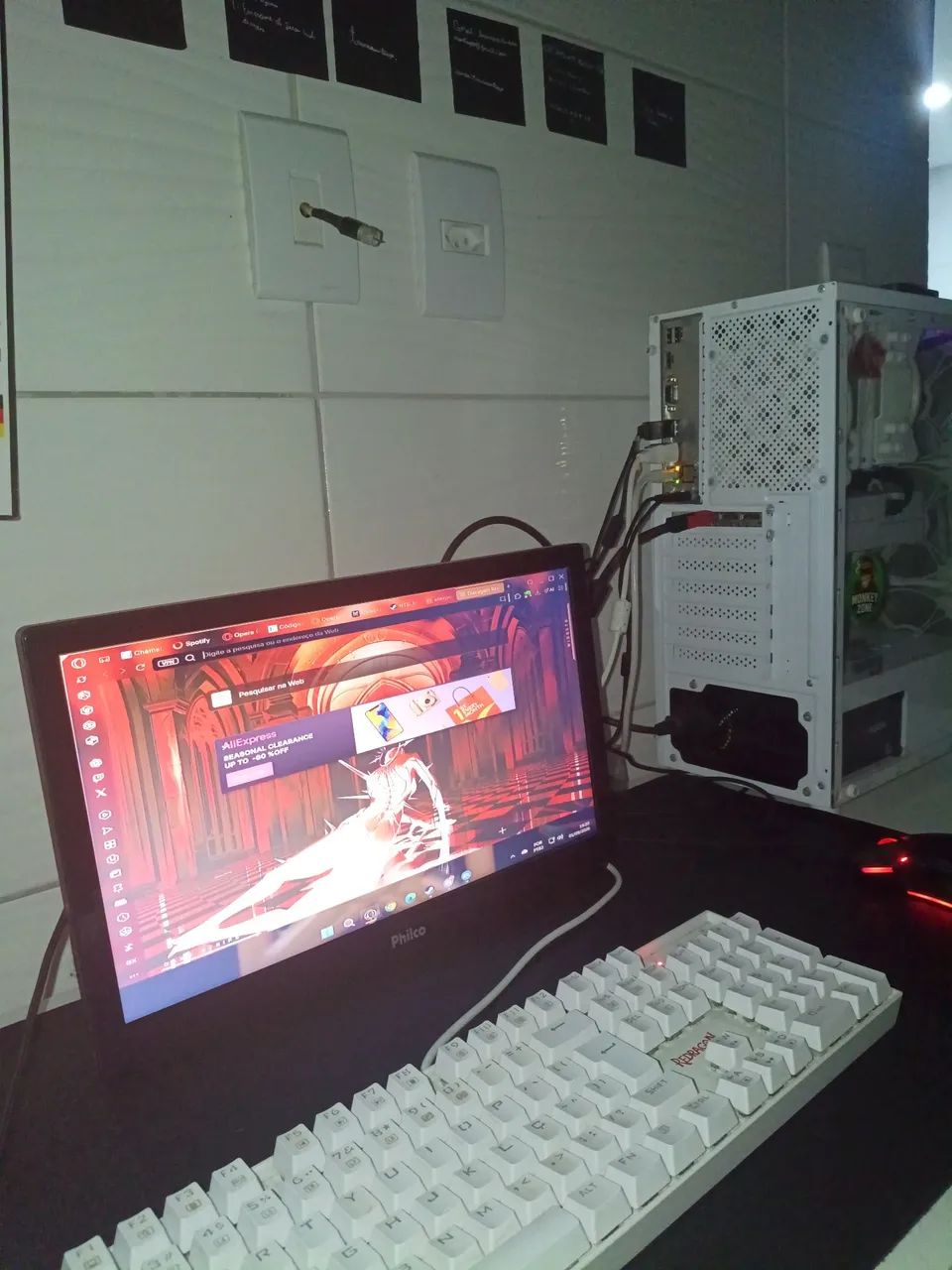 pc gamer ryzen 5 5600 rx580 16gb - Foto 4
