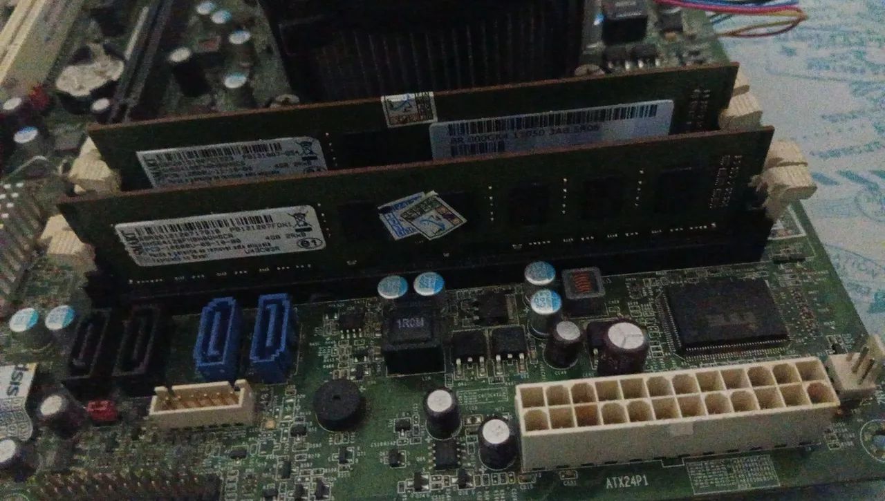 KIT PLACA MAE LGA 1155,I5 2 GERAÇAO E 8GB RAM - Foto 2