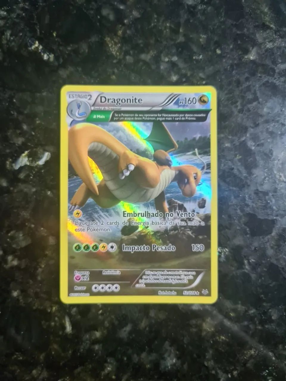 Carta Pokemon Dragonite 52/108 - Foto 2